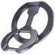 Магнітний тримач для телефону Hoco GH9 Double-ring Metal gray