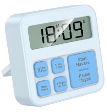 Електронний таймер + годинник Hoco HX43 Electronic Blue