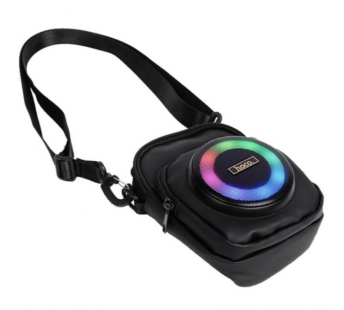 Сумка крос-боді зі вбудованою колонкою Hoco HC41 Wave Bass Black
