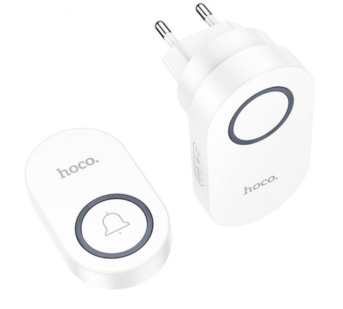 Дверний дзвінок Hoco HI25 Neon Bell White