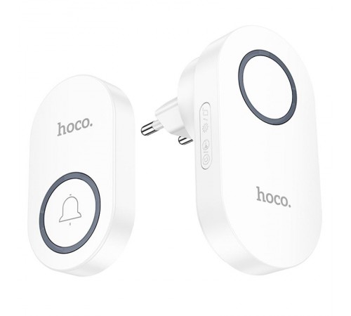 Дверний дзвінок Hoco HI25 Neon Bell White
