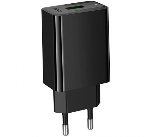 МЗП Hoco CS92A Leader 18W+QC3.0 (1USB-A) Black