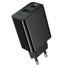 МЗП Hoco CS94A Leader PD20W+QC3.0 (1USB-A/1C) Black