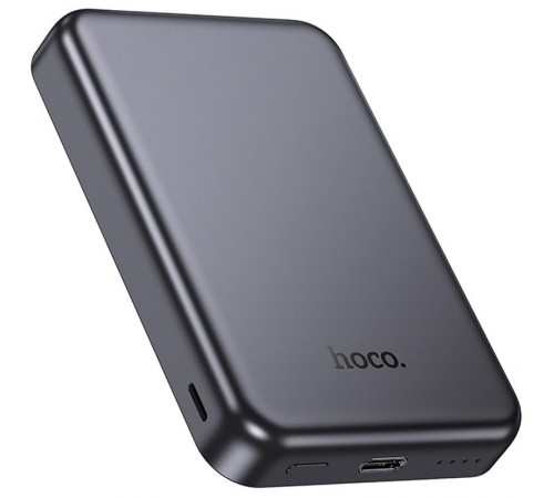 Портативний ЗП Power Bank Hoco J160 Original з БЗП 5000 mAh Metal gray