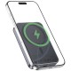 Портативний ЗП Power Bank Hoco J160A Original PD20W з БЗП 10000 mAh Metal gray