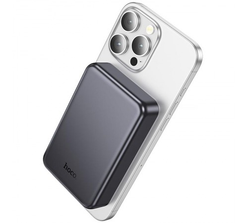 Портативний ЗП Power Bank Hoco J160A Original PD20W з БЗП 10000 mAh Metal gray