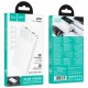 Портативний ЗП Power Bank Hoco J154 Victorious 22.5W+PD20W 10000 mAh White