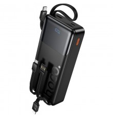 Портативний ЗП Power Bank Hoco J156A Founder 22.5W+PD20W with 4 cables 20000 mAh Black