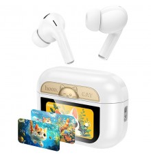 Бездротові TWS навушники Hoco EW88 Rampino with Touch Screen ANC White