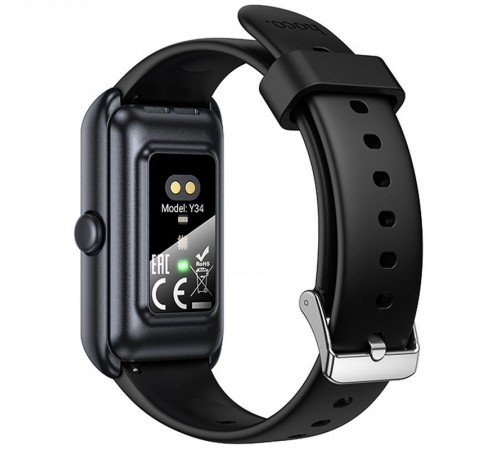 Смарт-годинник Hoco Smart Watch Y34 Smart sports watch (call version) Black