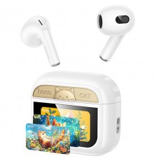Бездротові TWS навушники Hoco EW87 Gata White