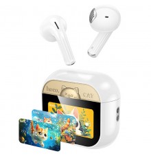 Бездротові TWS навушники Hoco EW89 Kissa White