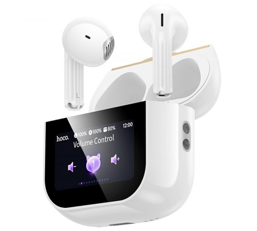 Бездротові TWS навушники Hoco EW89 Kissa White