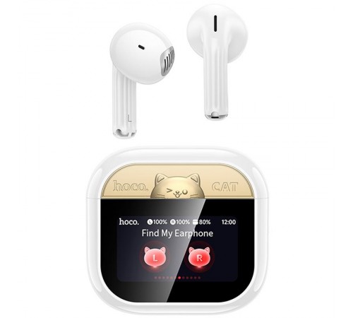 Бездротові TWS навушники Hoco EW89 Kissa White