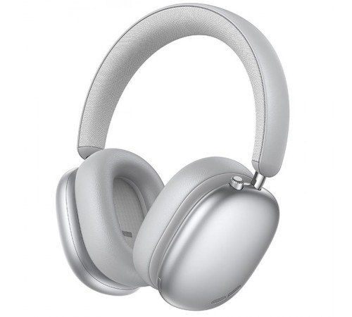 Накладні бездротові навушники Hoco W63 Triunfo ANC Silver