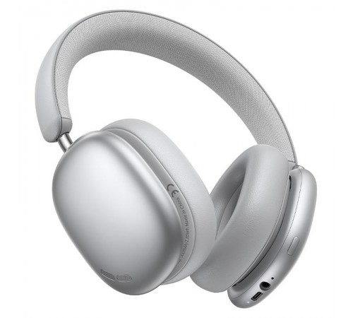 Накладні бездротові навушники Hoco W63 Triunfo ANC Silver