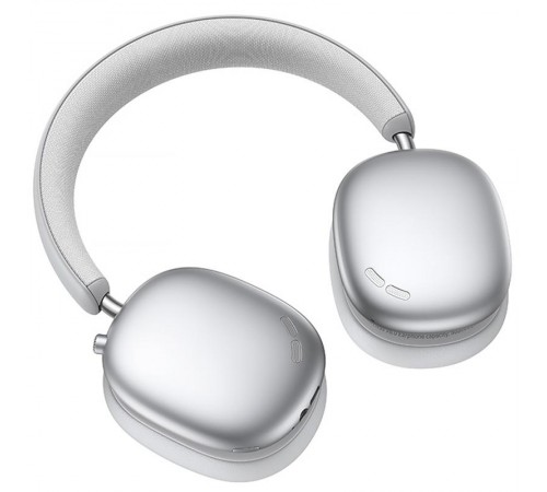 Накладні бездротові навушники Hoco W63 Triunfo ANC Silver