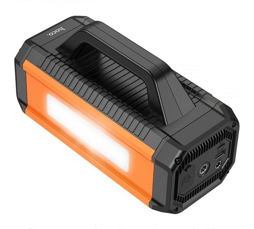 Пусковий пристрій + насос для автомобіля Hoco QS4 Intelligent Starter and Air Pump 10000 mAh Black