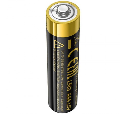 Батарейки Hoco JA2 AAA (LR03) Alkaline упаковка 10 шт Black