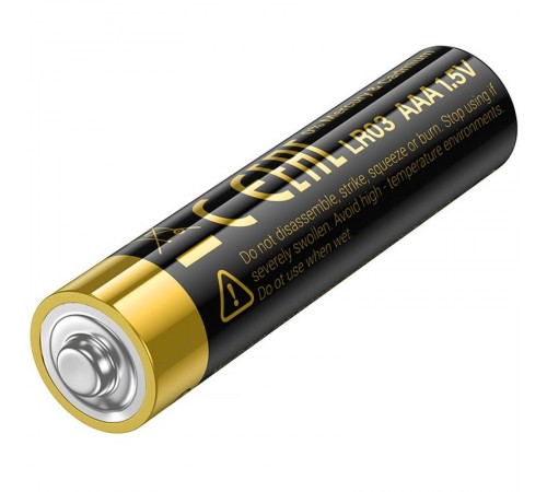 Батарейки Hoco JA2 AAA (LR03) Alkaline упаковка 10 шт Black