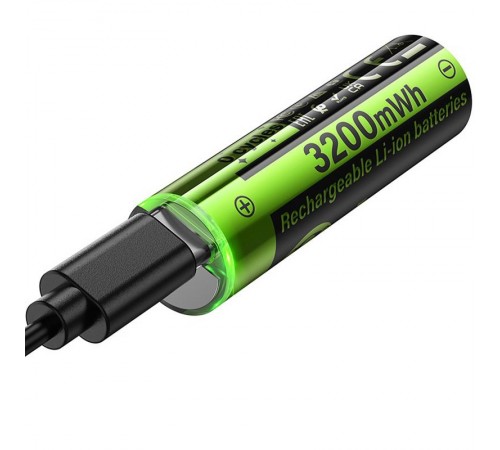 Акумуляторні батарейки Hoco JA3 Energy AA 2 pcs Black