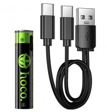 Акумуляторні батарейки Hoco JA4 Energy AAA 2 pcs Black