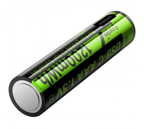 Акумуляторні батарейки Hoco JA4 Energy AAA 2 pcs Black