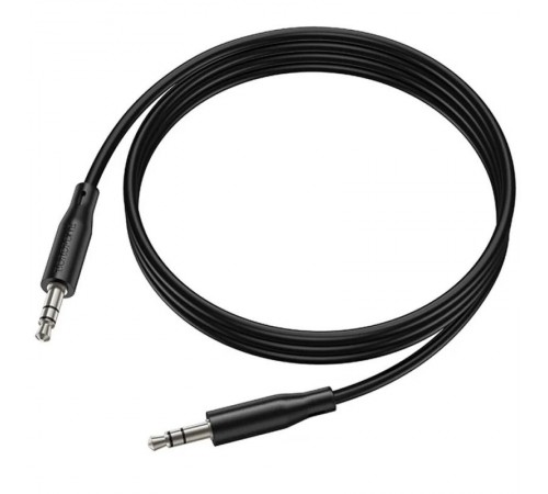 Аудіо кабель Aux Borofone BL25 Nice (1m) Black