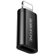 Перехідник Borofone BV26A Lightning Male to Type-C Female USB2.0 Black