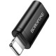 Перехідник Borofone BV26A Lightning Male to Type-C Female USB2.0 Black