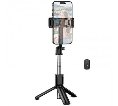 Монопод для селфі Borofone BY14 Graceful mini live broadcast stand Black