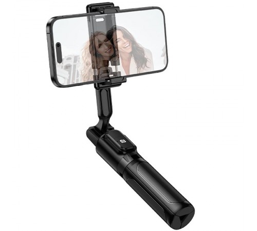 Монопод для селфі Borofone BY14 Graceful mini live broadcast stand Black