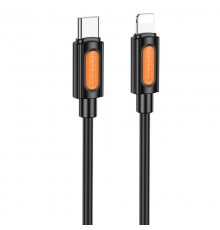 Дата кабель Borofone BX114 Structure Type-C to Lightning 27W (1m) Black