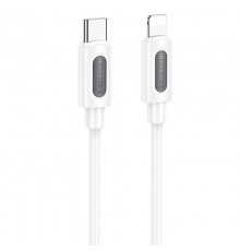Дата кабель Borofone BX114 Structure Type-C to Lightning 27W (1m) White