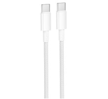 Дата кабель Borofone BX117 Source Type-C to Type-C 60W (1m) White