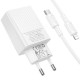 МЗП Borofone BAS73A Source PD20W (1USB-C) + кабель Type-C to Lightning White