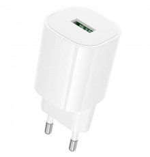 МЗП Borofone BA102A Pudding QC3.0 (1USB-A) White