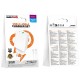МЗП Borofone BAS76A Source PD30W+QC3.0 (1USB-A/1C) + кабель Type-C to Type-C White