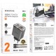 МЗП Borofone BN21 Lena PD40W+QC3.0 (2USB-C) + кабель Type-C to Lightning Metal gray