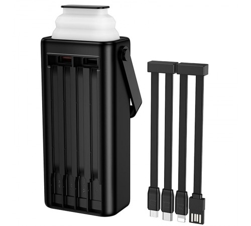 Портативний ЗП Power Bank Borofone BJ65 High 22.5W+PD20W with cable 30000 mAh Black