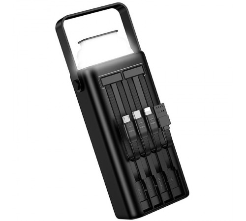 Портативний ЗП Power Bank Borofone BJ65 High 22.5W+PD20W with cable 30000 mAh Black