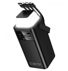 Портативний ЗП Power Bank Borofone BJ65A High 22.5W+PD20W with cable 50000 mAh Black