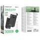 Портативний ЗП Power Bank Borofone BJ65A High 22.5W+PD20W with cable 50000 mAh Black