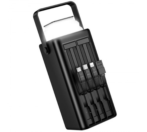 Портативний ЗП Power Bank Borofone BJ65A High 22.5W+PD20W with cable 50000 mAh Black