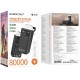 Портативний ЗП Power Bank Borofone BJ65B High 22.5W+PD20W with cable 80000 mAh Black