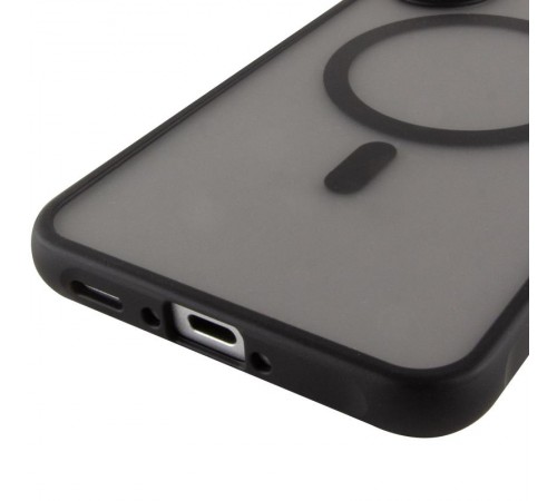 Чохол TPU Bloom with MagSafe для Samsung Galaxy A17 4G/5G Black