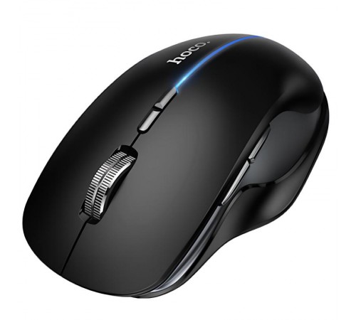 Миша бездротова Hoco GM40 Dixon RGB dual-mode Dark Night Black