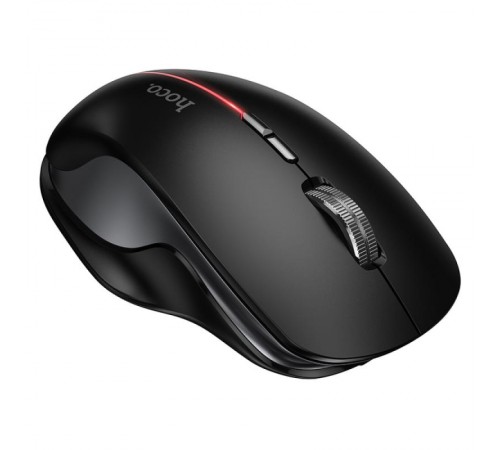 Миша бездротова Hoco GM40 Dixon RGB dual-mode Dark Night Black