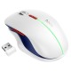 Миша бездротова Hoco GM40 Dixon RGB dual-mode Space White