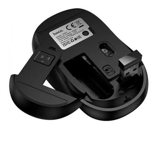 Миша бездротова Hoco GM41 Exciting dual-mode Black